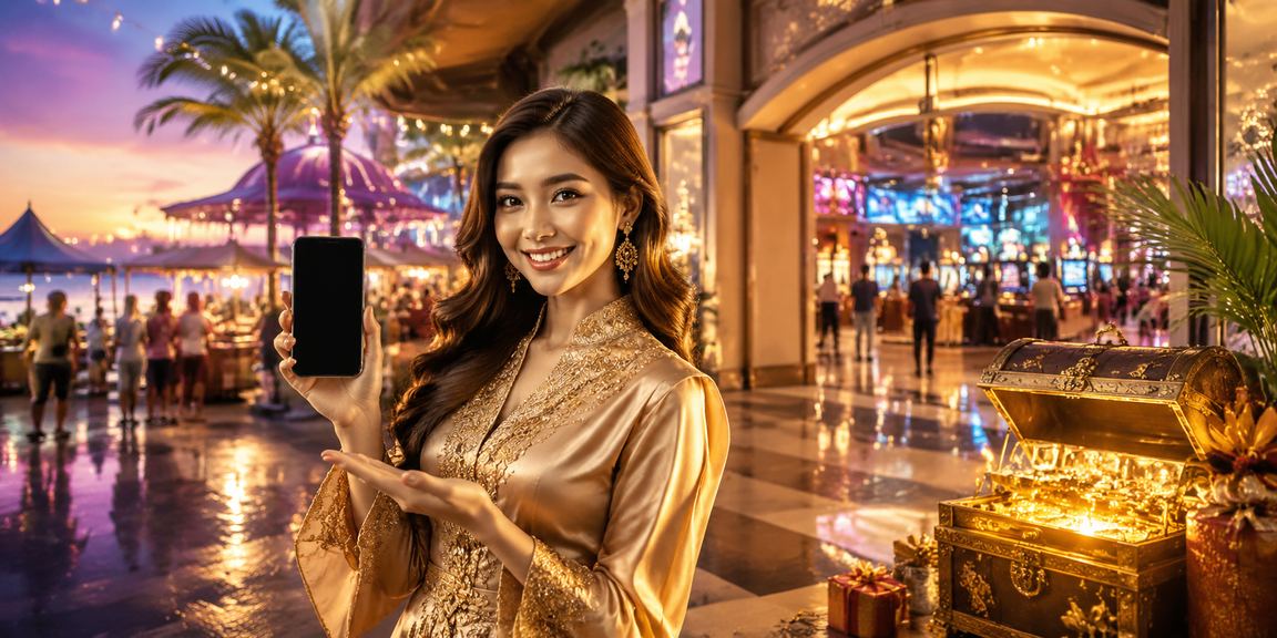 Paparan aplikasi kasino loteri Malaysia bergaya Melayu dengan antara muka mudah alih ss16
